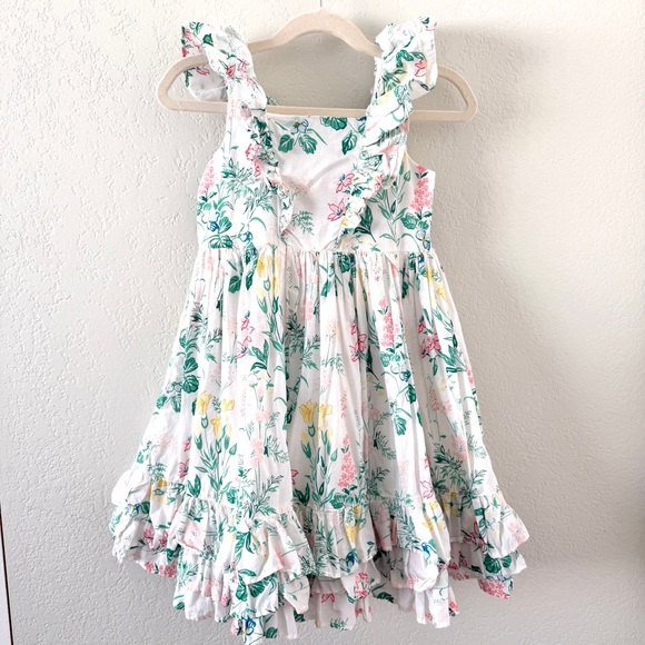Janie and Jack Floral Dress Size 3 - Picture 2 of 5